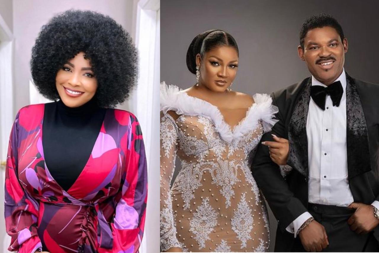 “I miss Love” – Actress Sonia Ogiri reacts as Omotola Ekeinde and her husband celebrate their 27th wedding anniversary