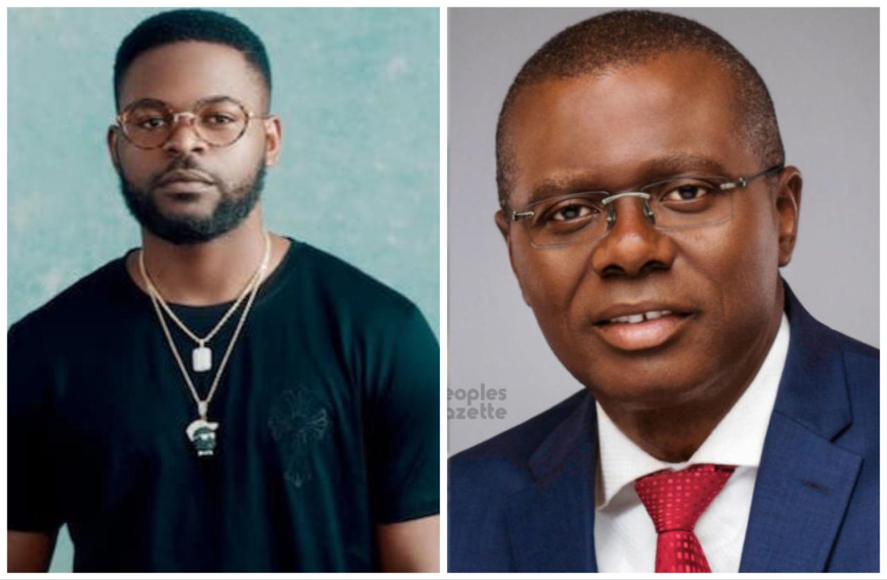 “You were not reelected” – Falz blasts Babajide Sanwo-Olu over his appreciation note to Lagosians
