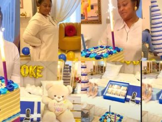 Actress Biodun Okeowo thanks her lover for the grand surprise on her birthday