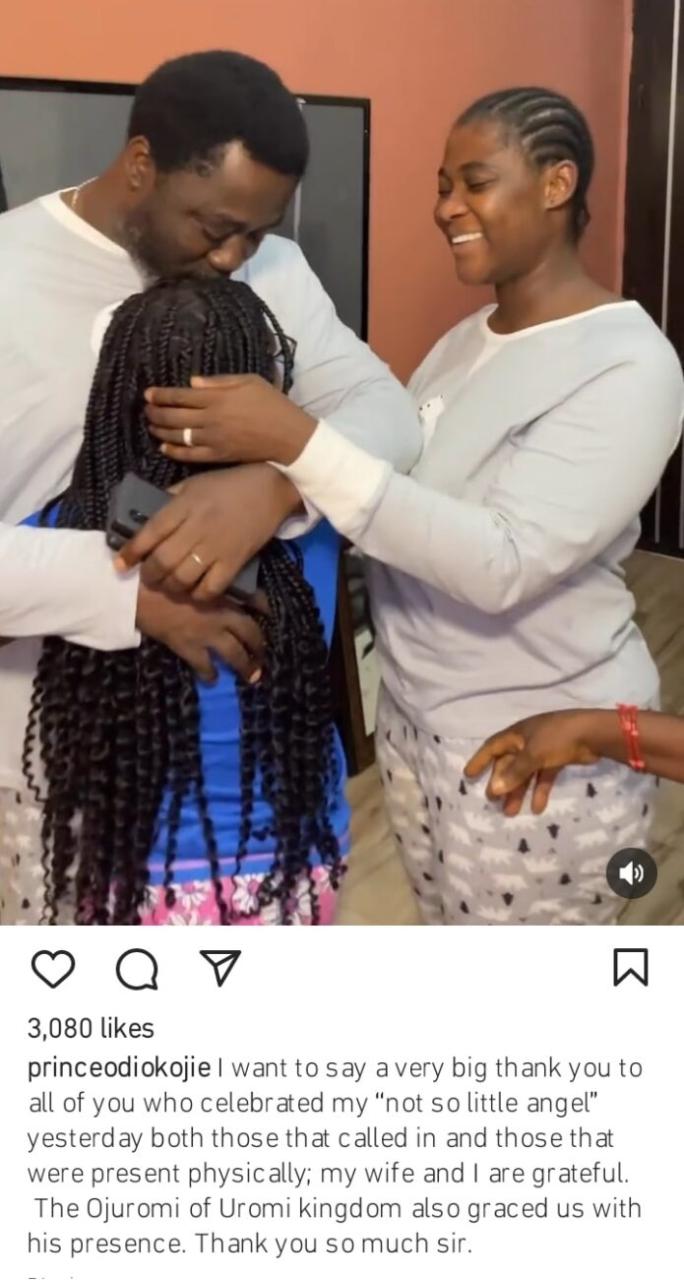 Actress Mercy Johnson and her husband throw lavish party for their daughter, Purity's 10th birthday