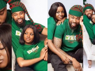 "First Christmas together" - BBNaija's Bella and Sheggz mark first Christmas together with loved up pictures