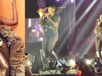 "Her outfit looks cheap" - Fans react to Tiwa Savage's outfit for