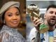 "Lesson Mercy is blessed" - Mercy Chinwo celebrates Lionel Messi's World Cup win
