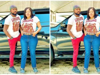 "Mo love e pa" - Toyin Abraham declares love for her husband hours after revealing her greatest fear