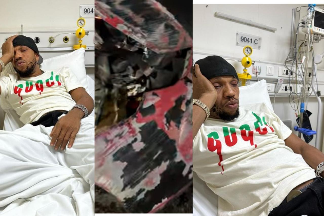 Actor Charles Okocha in a grateful mood after surviving a car accident