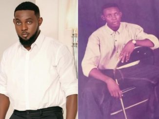"Abraka Super Model" - Nigerian Celebrities react to Comedian AY's stylish throwback picture