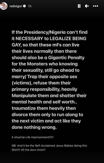 Actress Maureen Esisi advocates for stern punishment for Nigerian gay men who get married to women