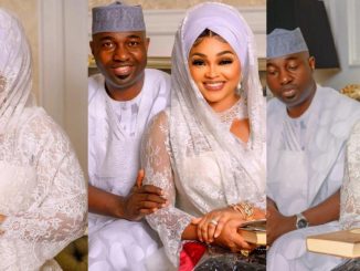 Actress Mercy Aigbe pens appreciation note to her husband for throwing a birthday party for her