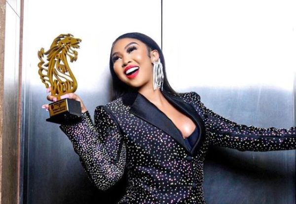 Ayanda Ncwane wins at the Africa Choice Awards 2022