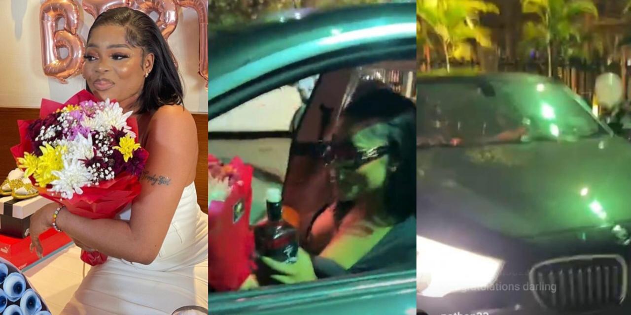 BBNaija's ChiChi gifts herself a new car for her birthday