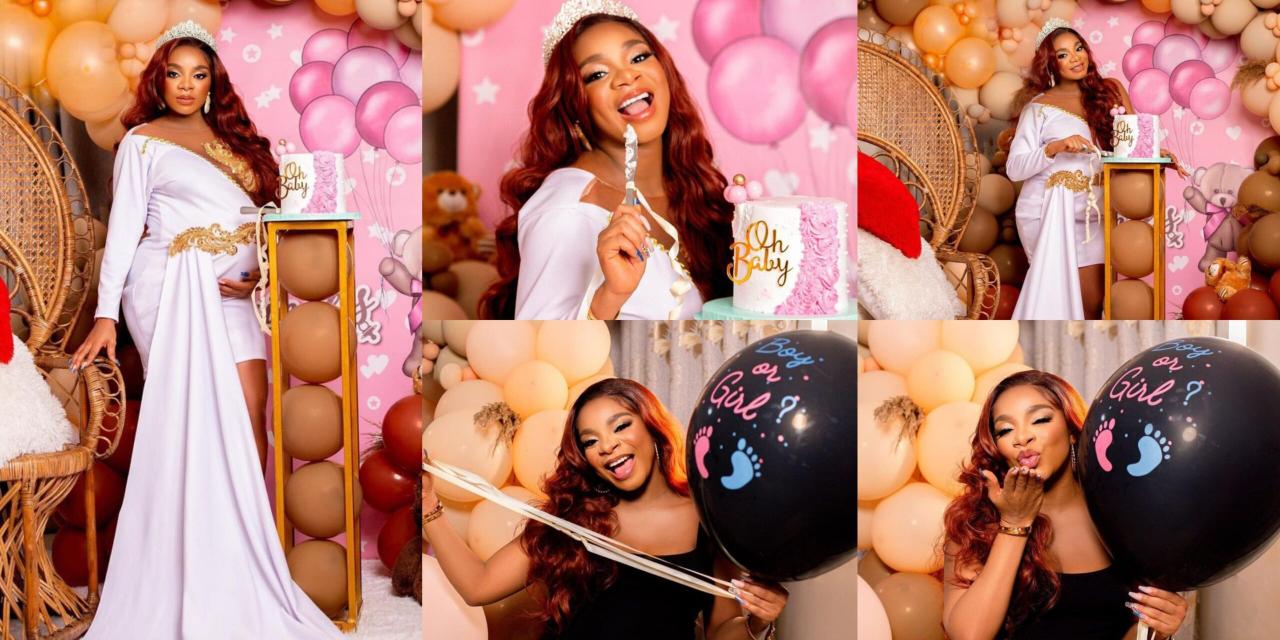 BBNaija's Queen shares beautiful moments from her private baby shower