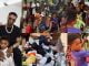 Fans hail Wizkid's Baby Mama, Jada P as her son Zion gives out his old toys to an orphanage in Ghana