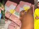 "I love it" - Regina Daniels shows off wads of cash she got from her husband, Ned Nwoko