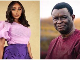 Ini Edo tackles Mike Bamiloye as she reacts to his criticisms of the Sex Scenes in Nollywood movies (Watch Video)