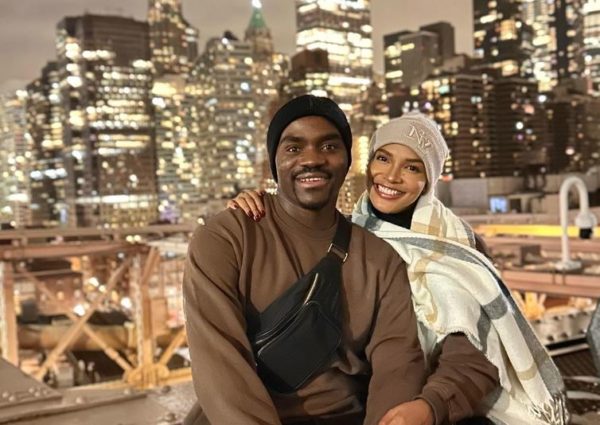 Liesl and Musa get loved-up in US (Video)