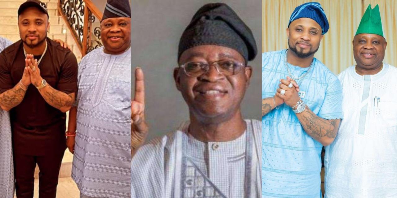 “Mr Oyetola, don’t stress my dad” – Sina Rambo and B-Red reacts to their father, Gover Adeleke’s sacking as Osun State Governor