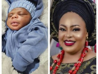 "My Prince Charming" - Sola Kosoko welcomes a baby Boy hours after celebrating her birthday
