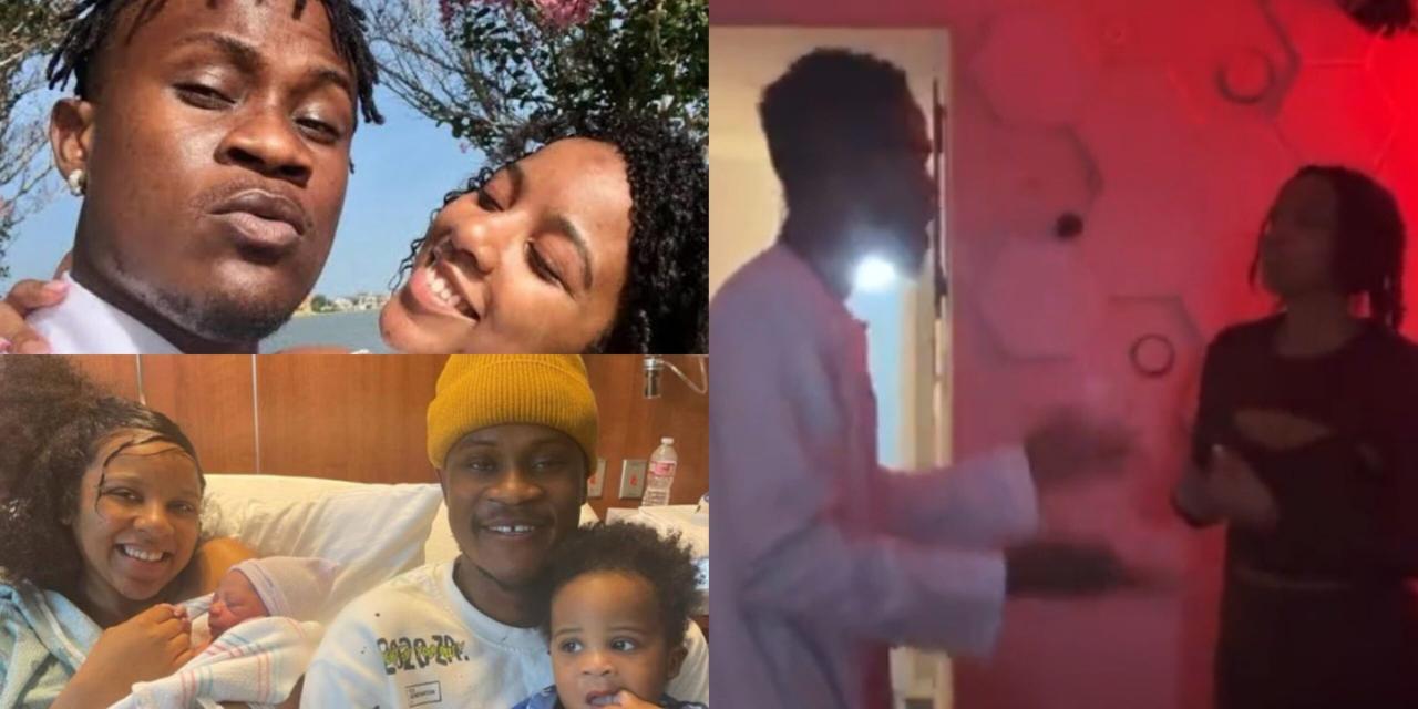 Nigerian Singer Dotman and wife hint at divorce during an IG live session