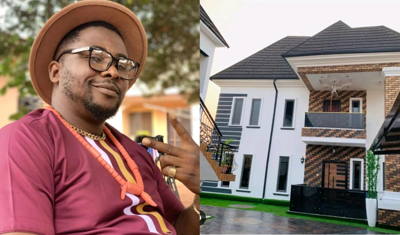 Nollywood stars congratulate actor Onny Michael as he unveils new multi-million mansion