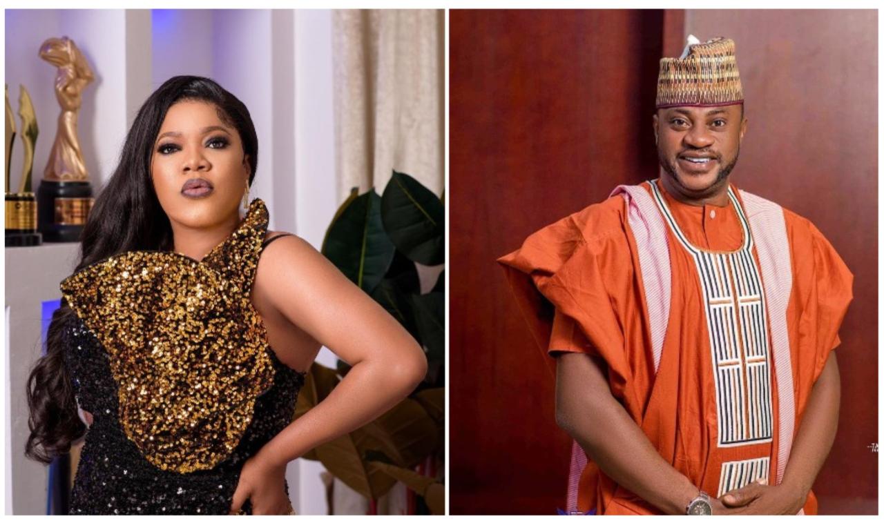 Odunlade Adekola continues showing support for Revolution Plus despite seeing Toyin Abraham backing out of her partnership with the company