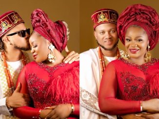 "The one that sees my tears and fixes it" - Uche Ogbodo pens appreciation note to her new husband