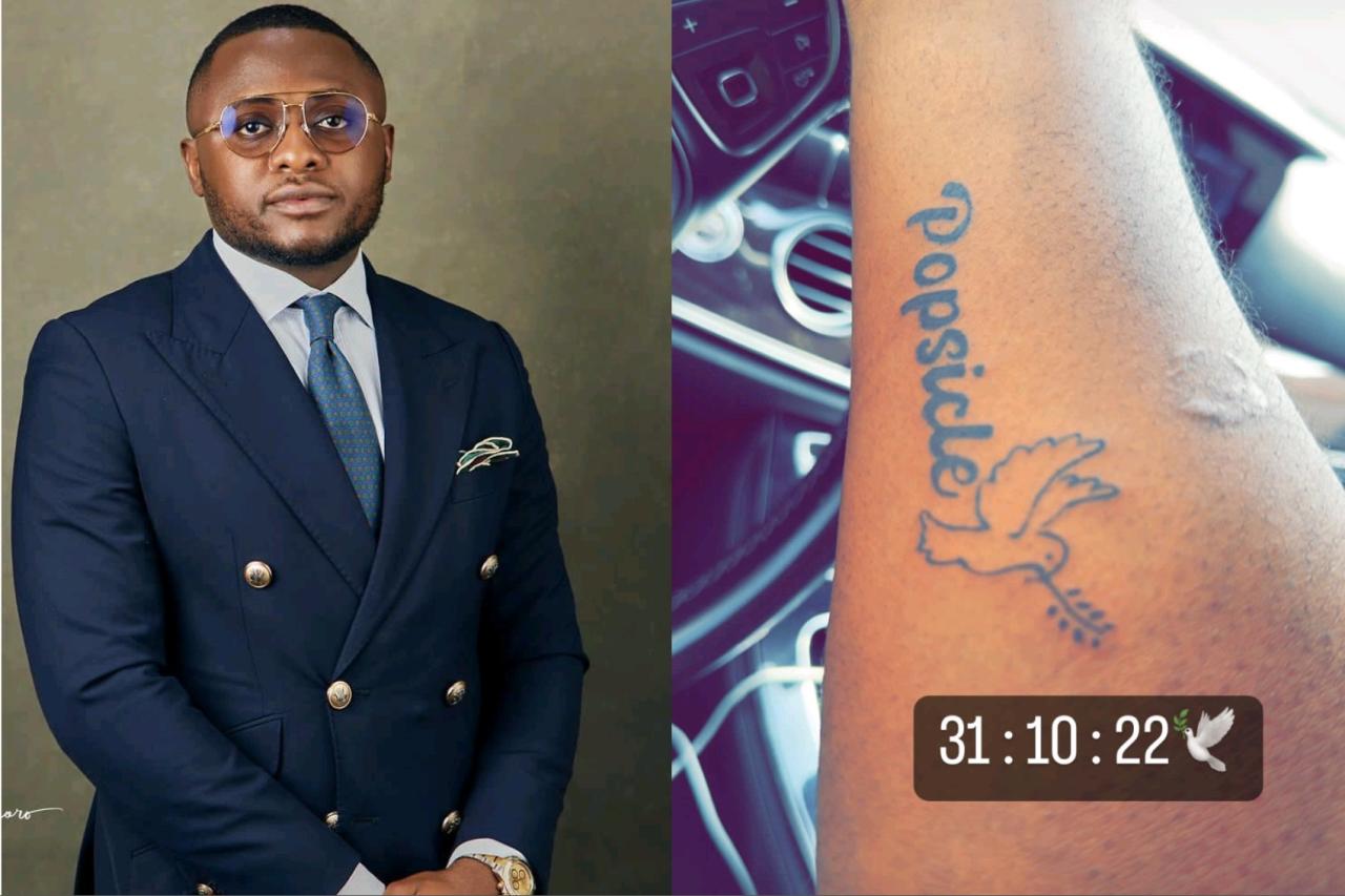 Ubi Franklin slams trolls who criticized him for getting a tattoo of Ifeanyi Adeleke's nickname