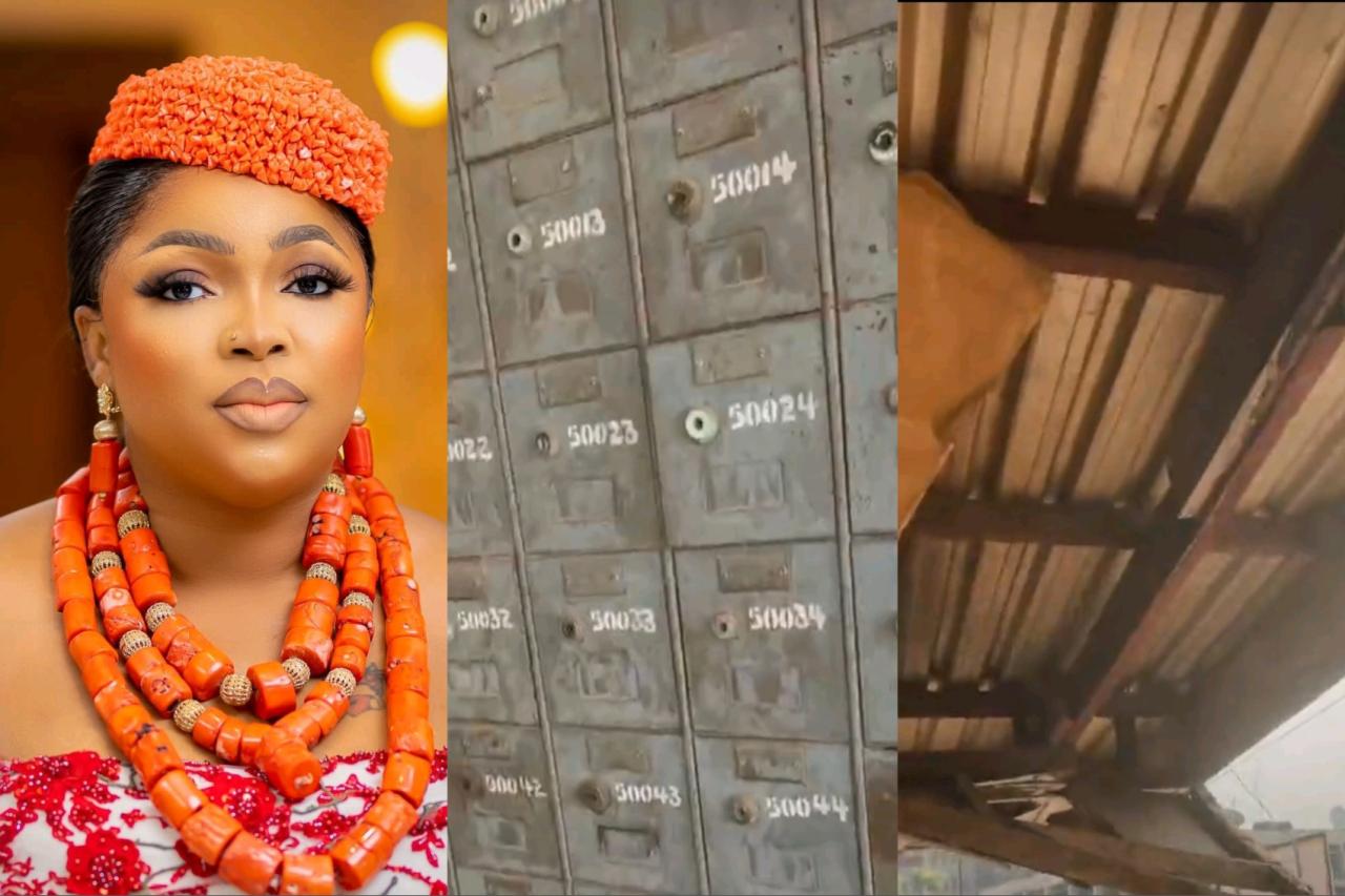 VIDEO: Actress Kemi Afolabi laments the state of a post office in Ikoyi, Lagos State
