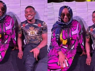 "What God cannot do does not exist" - Ini Edo declares as she storms Jerry Eze's church