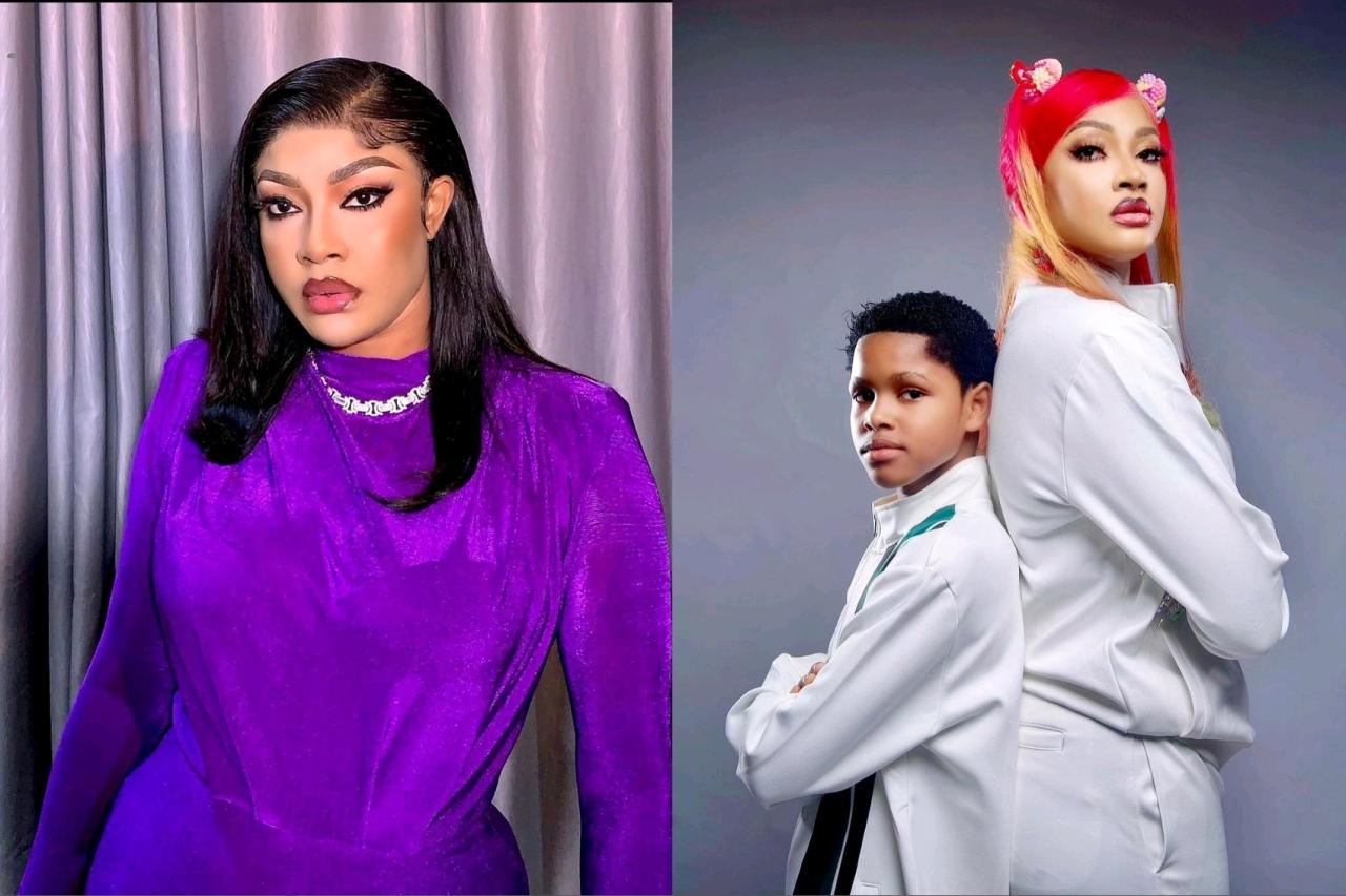 Nigerian Actress Angela Okorie reveals why she’s finding it difficult to send her son to school abroad
