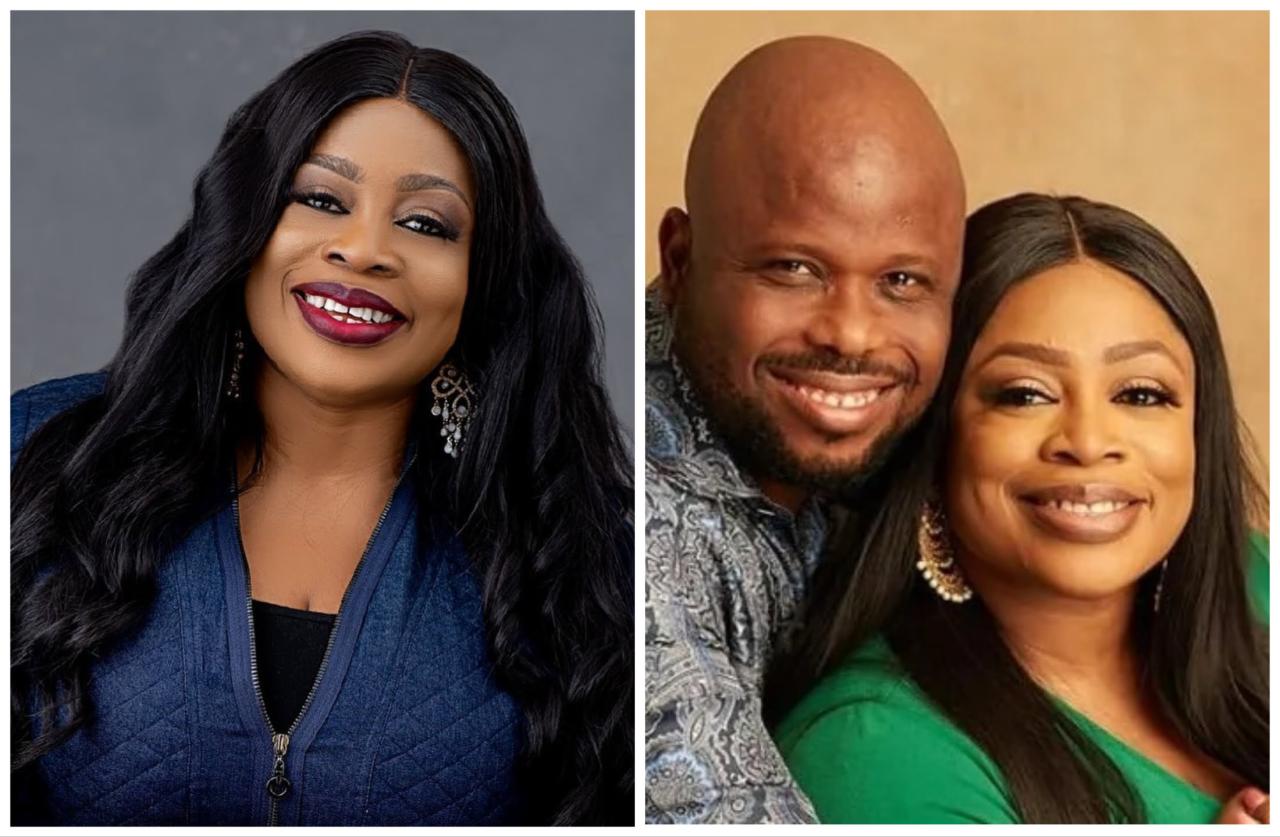 “My sweet loving best friend and love” – Gospel Singer Sinach’s husband sends lovely birthday note to her