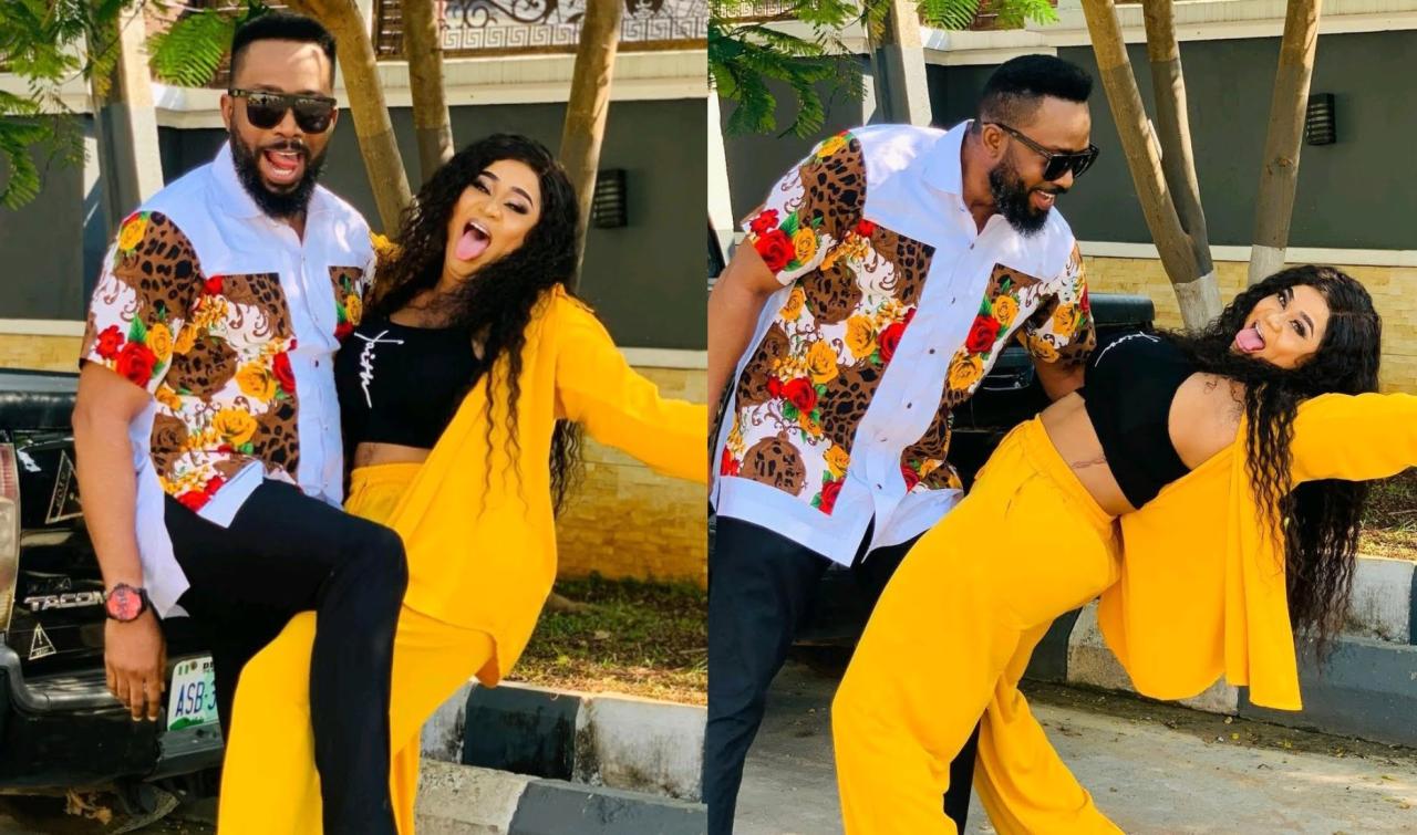 “Una wahala big pass my breast” – Actress Uju Okoli reacts after being dragged over her Loved up pictures with Frederick Leonard