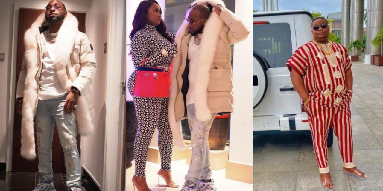 “Maybe Chiefpriest don cross boundary” – Fans react as Davido and Cubana Chiefpriest unfollow each other