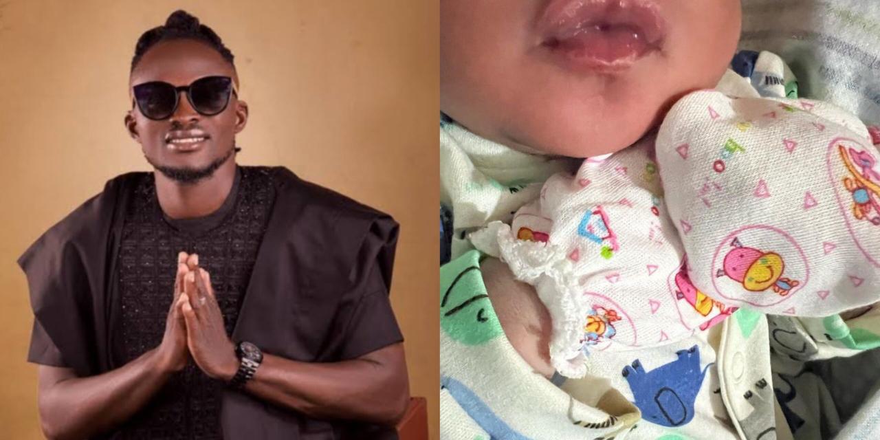 Nollywood stars congratulate colleague Jigan BabaOja as he and his wife welcome a Baby Girl