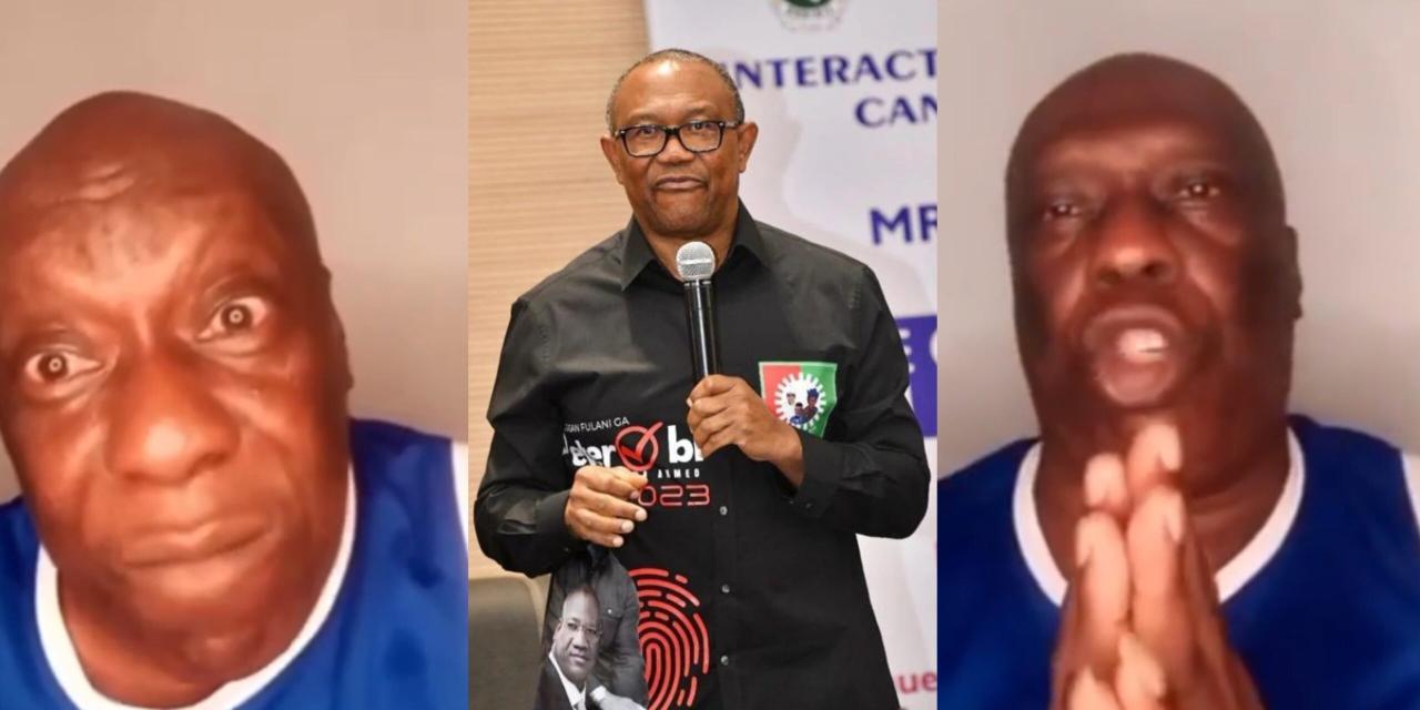 “See as you scatter the election” – Actor Charles Awurum calls out LP Presidential candidate,Peter Obi