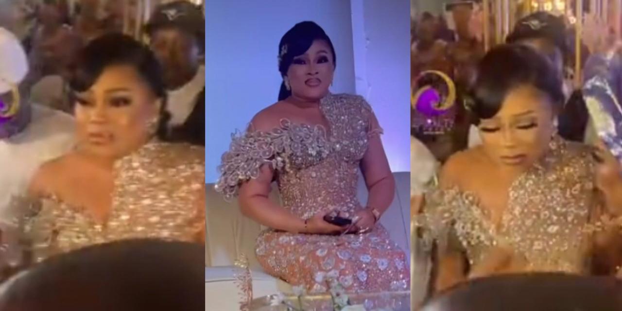 Actress Regina Chukwu gets teary eyed during her housewarming party (Watch Video)