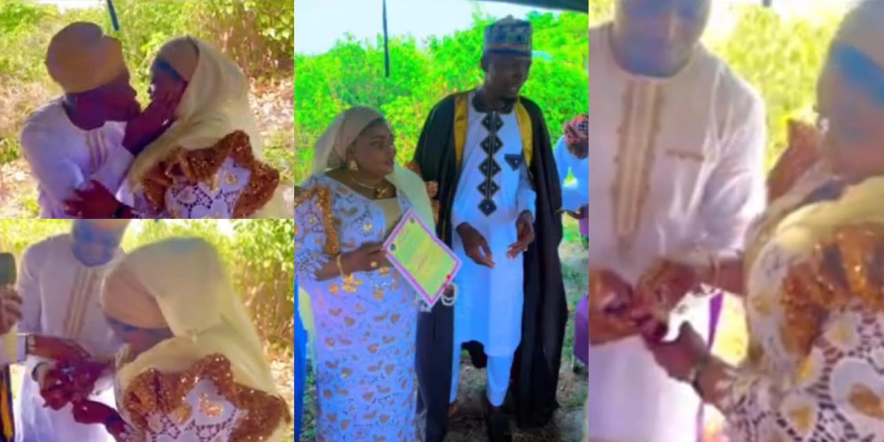 “Being deeply loved by someone who gives you strength” – Actress Mama no Network ties the knot with her lover (Watch Video)