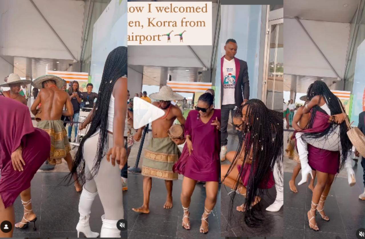 Dancer JaneMena reveals how she welcomed her colleague Korra Obidi back to Nigeria