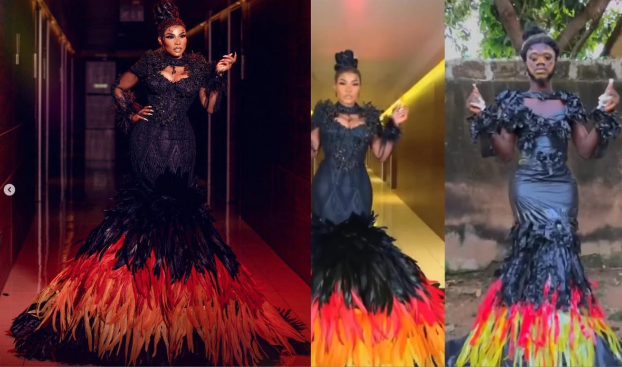 “I need to sue this guy” – Iyabo Ojo threatens legal actions against a fan who messed up her N37m outfit to The 2023 AMVCA