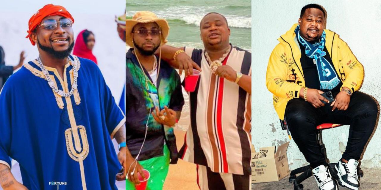 “My In Law, you too like enjoyment” – Davido hails Cubana Chiefpriest amidst their fallout rumours