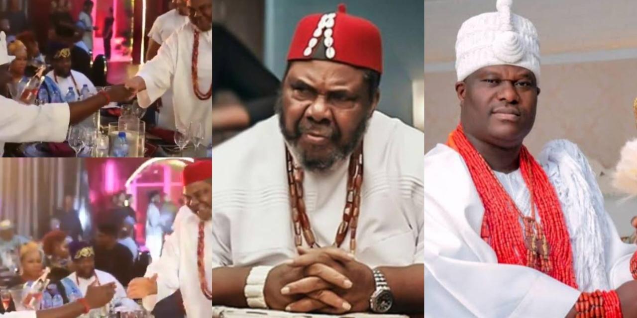 Nigerians defend Pete Edochie after he was called out for disrespecting The Ooni of Ife