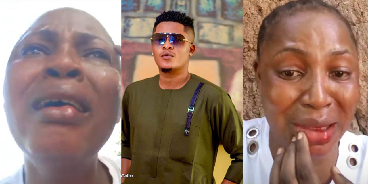 “People were holding him but he refused to let go of me until he broke my lip with his fist” – Actress Accuses senior colleague, Papa Showw of physical assault
