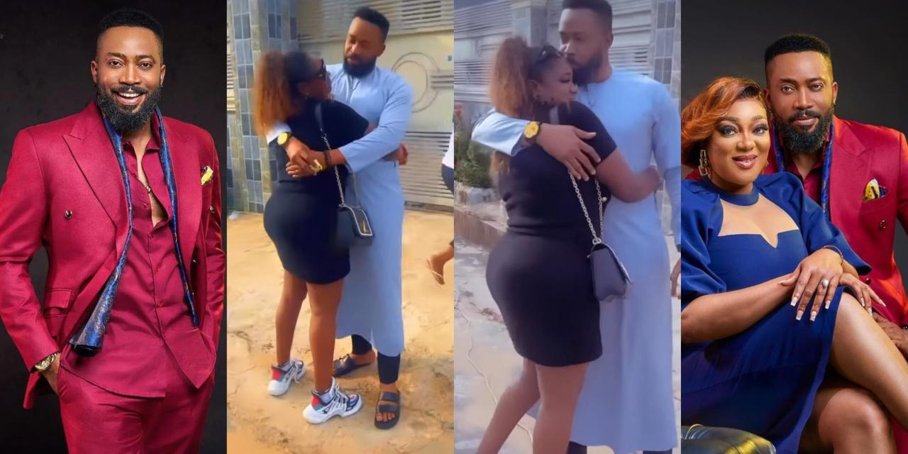 “So the friends that I have before I got married, I should throw them away” – Actor Frederick Leonard sends message to his critics after deeply hugging a female colleague