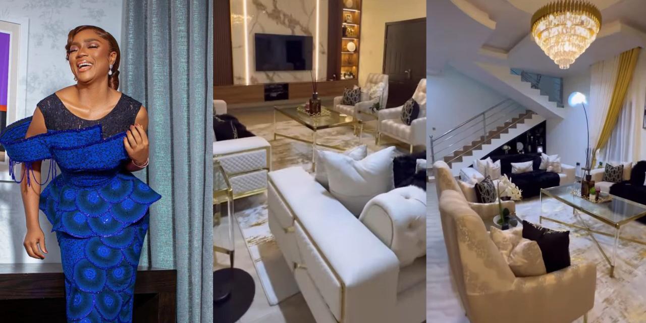 “There couldn’t have been a better audio for my home makeover reveal” – Actress Chioma Akpotha shows off her house makeover