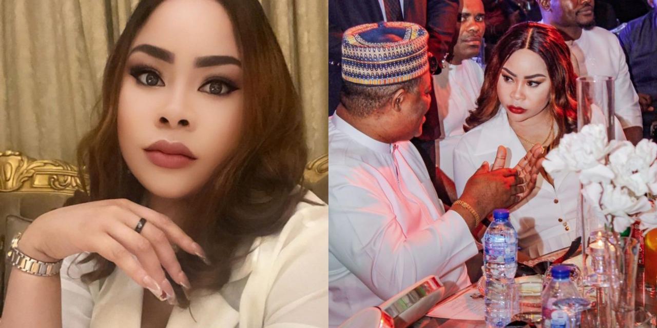 Precious Chikwendu reacts after sparking rumours of reconciliation with her husband, Femi Fani Kayode