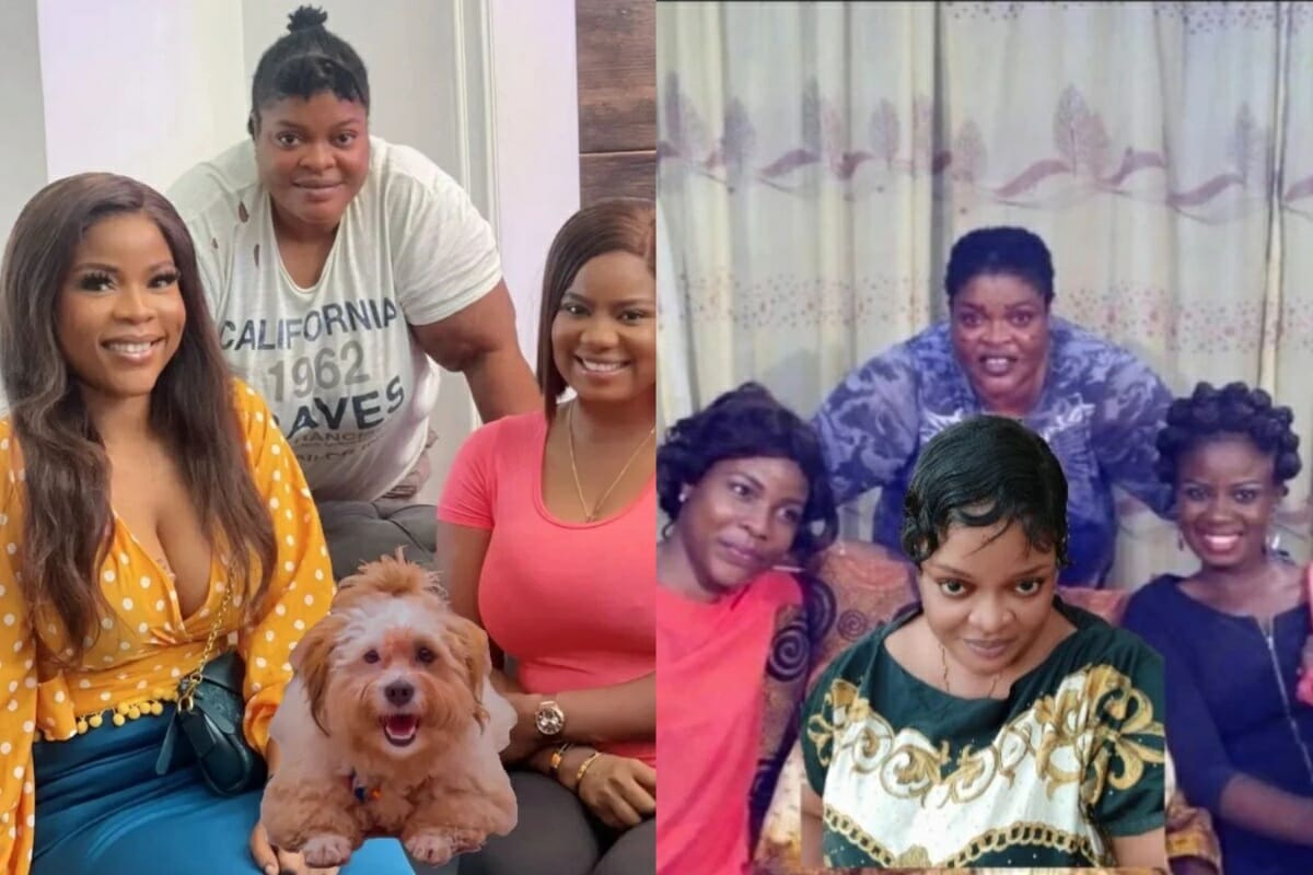 Actress Ademola Allwell delights fans with an epic throwback pictures with her colleagues