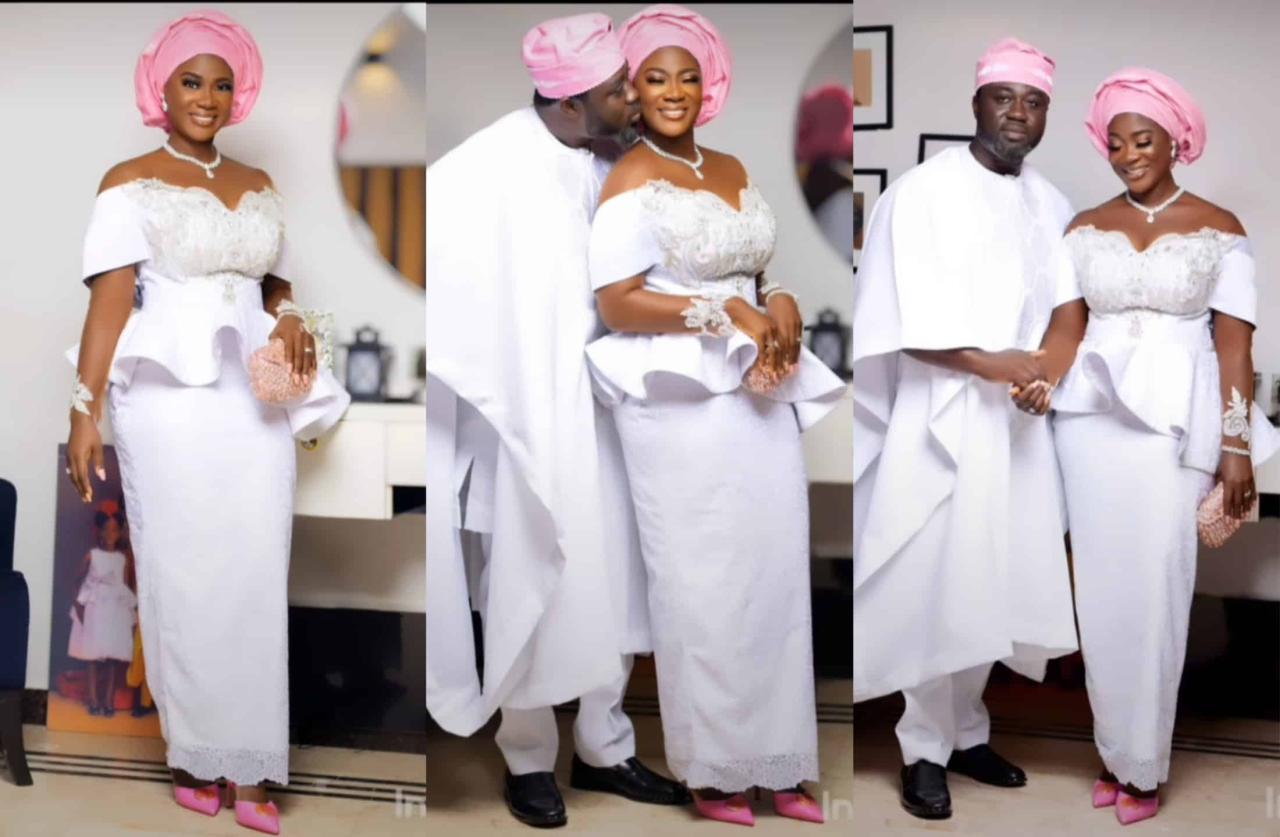 Actress Mercy Johnson proudly hails her husband as he resumes office