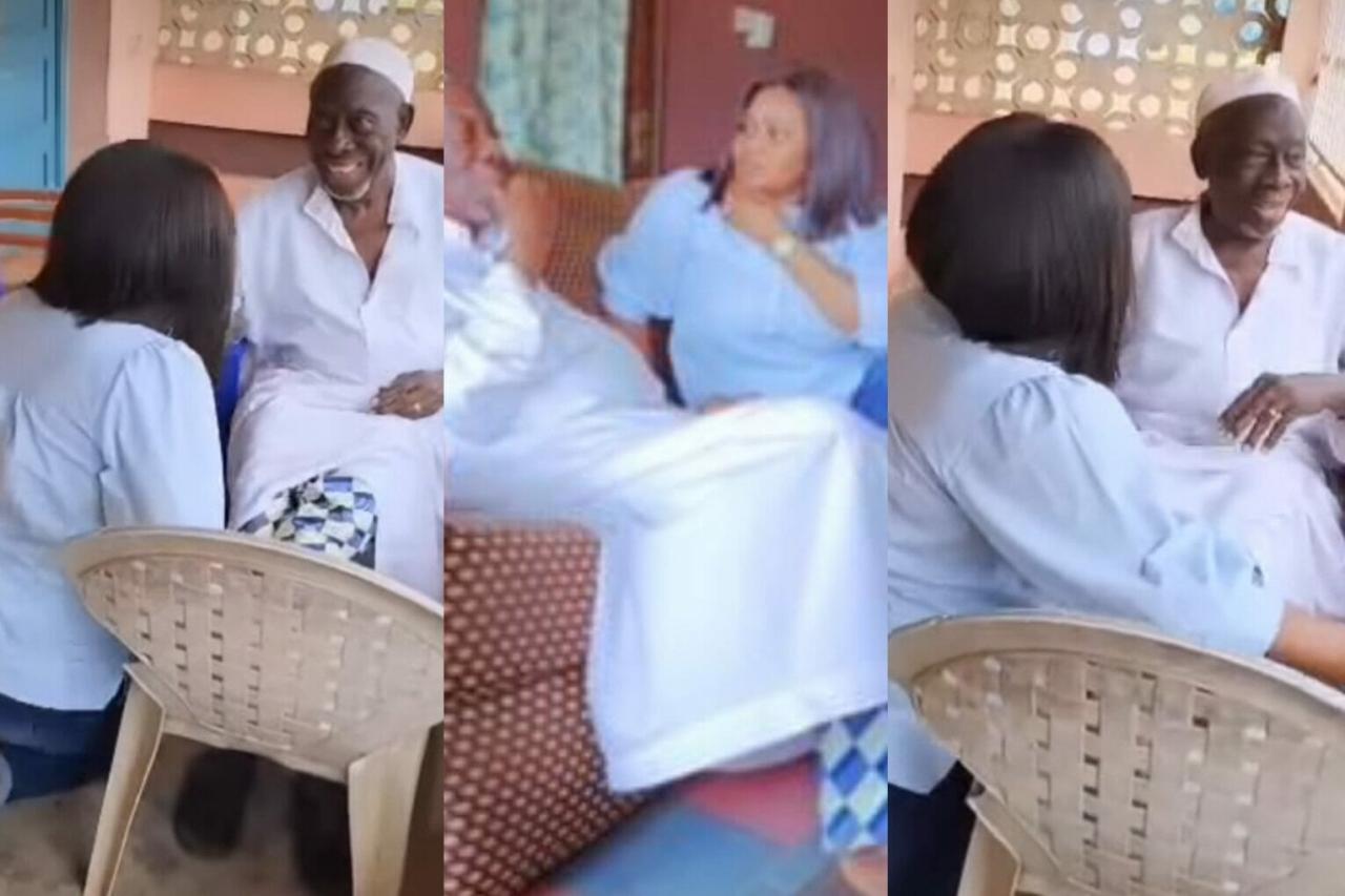 “I’m glad to meet you again after 30 years” – Actress Tawa Ajisefini reunites with her father a year after their reconciliation