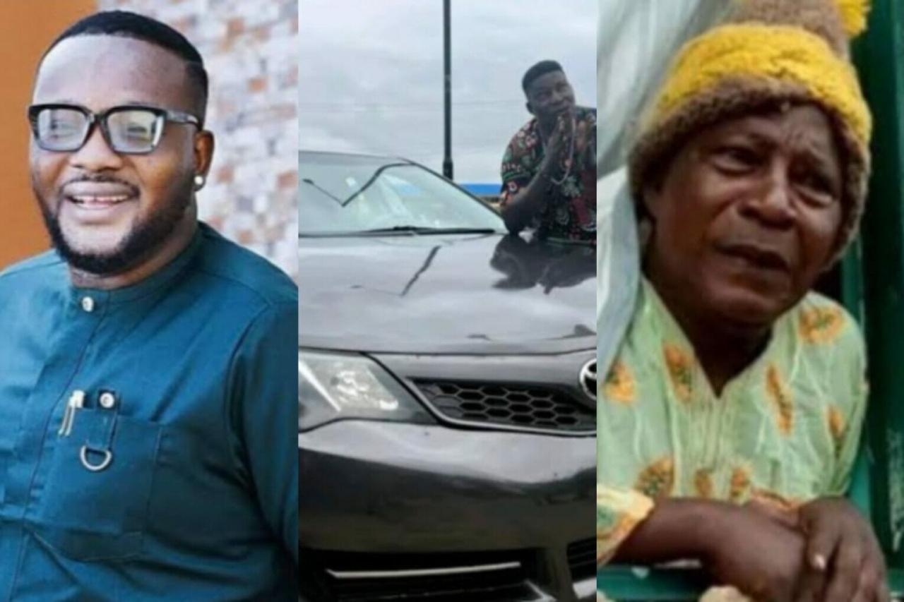 “I am happy you will arrive at Movies location in the comfort befitting of a legend” – Yomi Fabiyi celebrates Veteran Actor Pariolodo’s new car