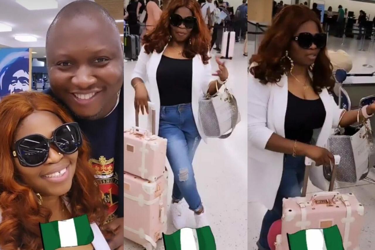 “I’m glad to be back home after 4 good years” – Actress Tawa Ajisefini expresses her excitement as she returns to Nigeria