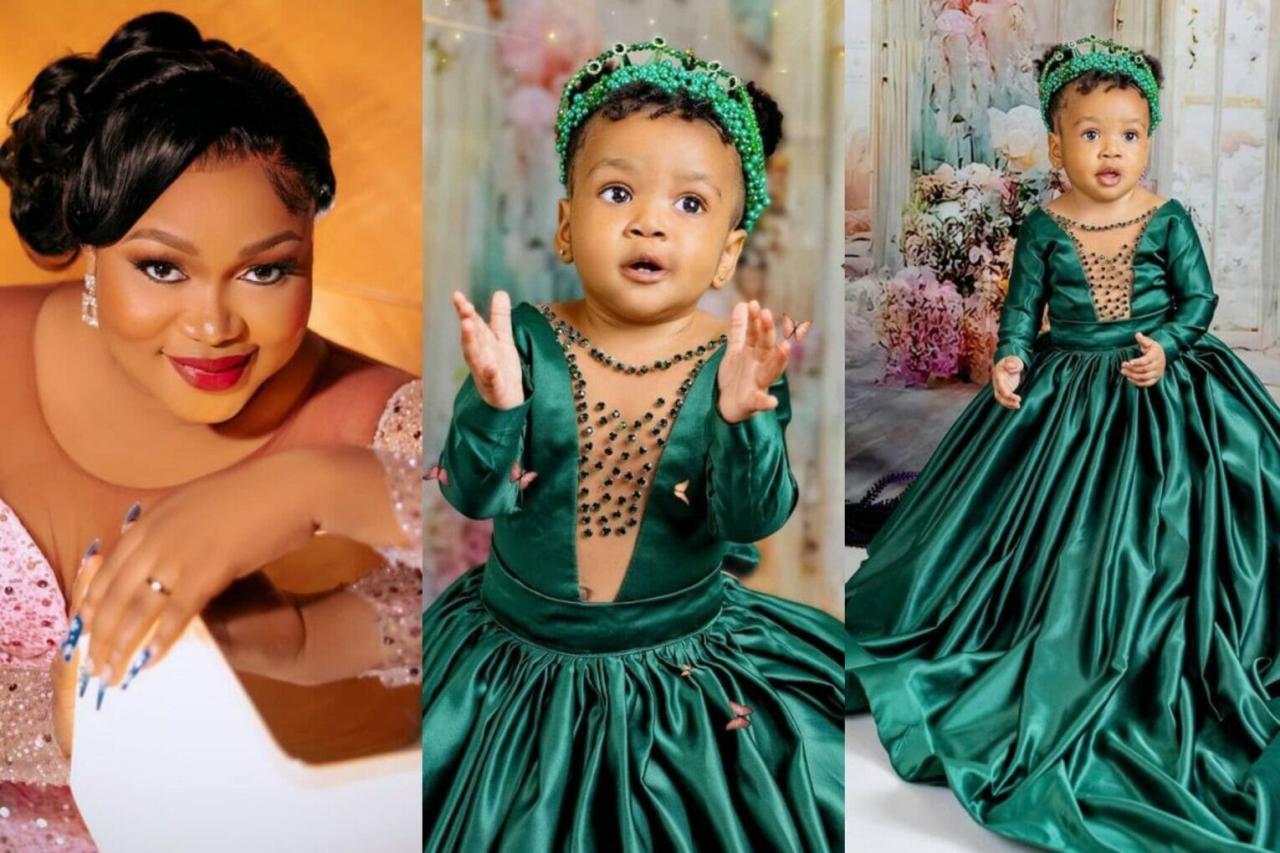 “The one with the golden smile” – Actress Ruth Kadiri pens lovely birthday note to her second daughter, Emerald